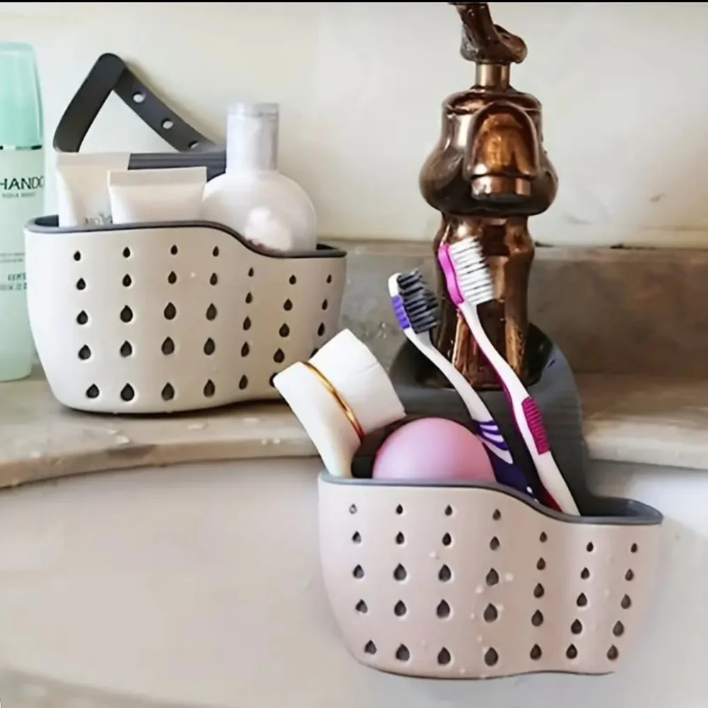 New Pink Sink Sponge Hanging Caddy